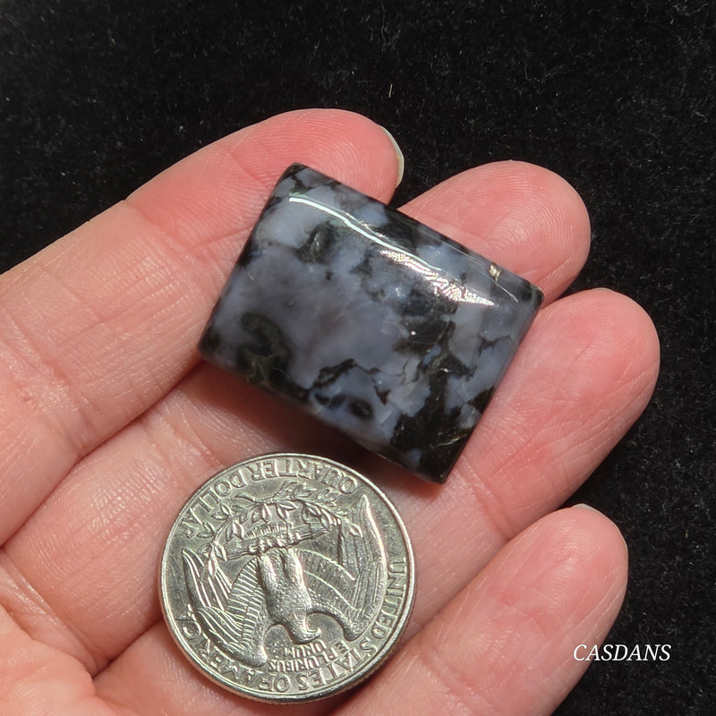 Indigo Gabbro Cabochon