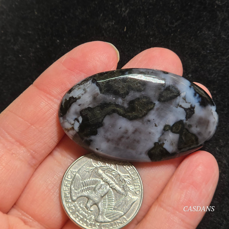 Indigo Gabbro Cabochon