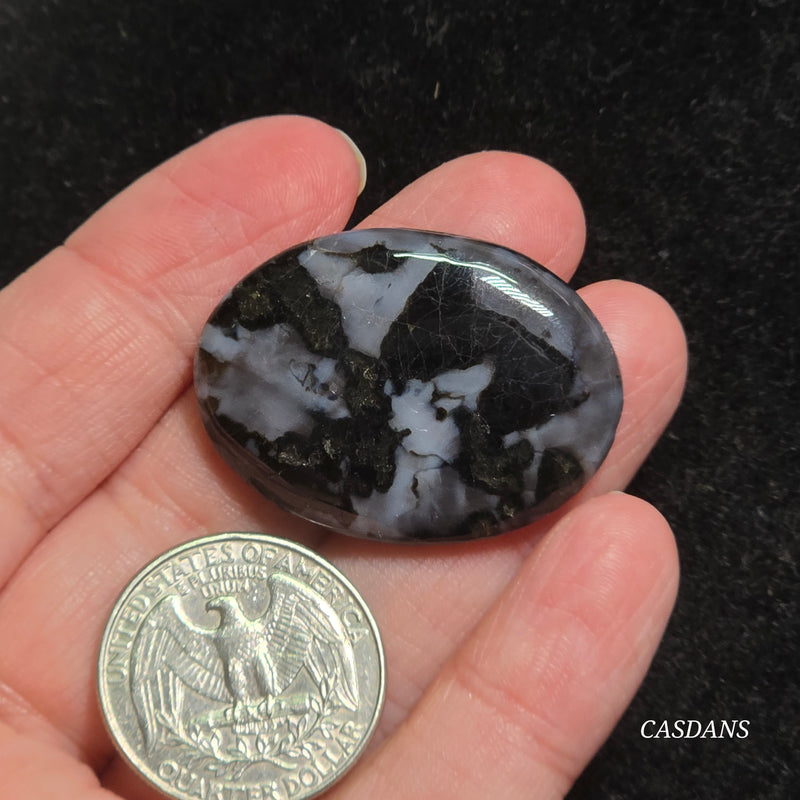 Indigo Gabbro Cabochon