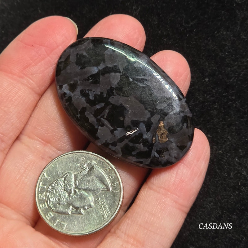 Indigo Gabbro Cabochon