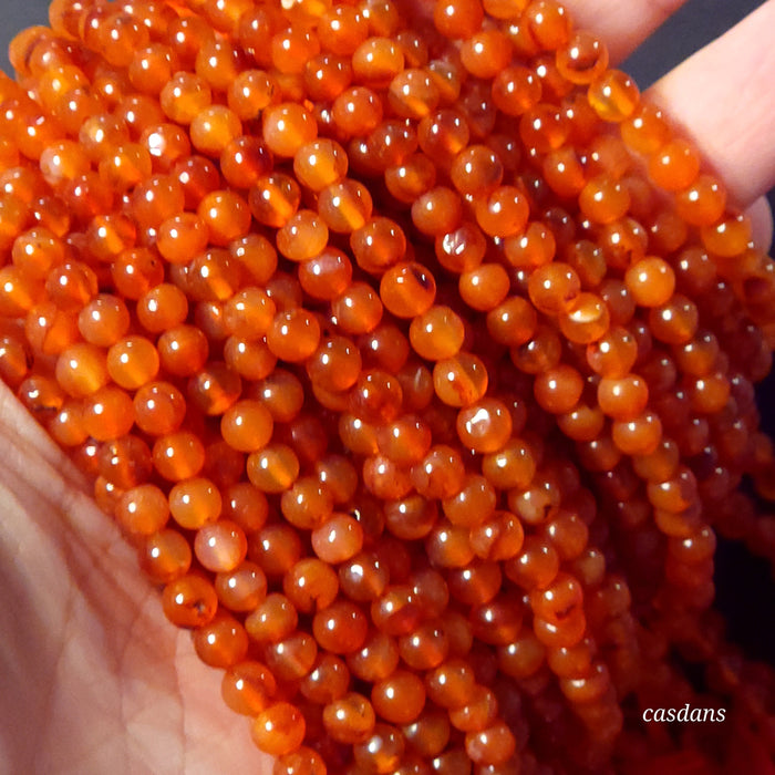 Carnelian Beads