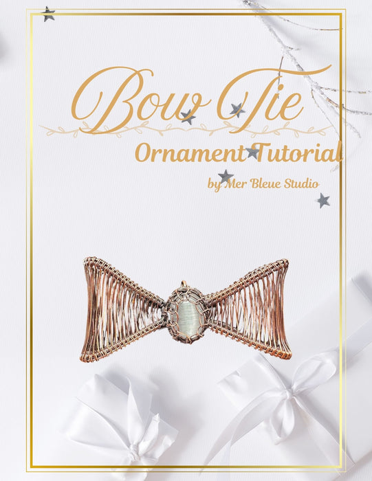 Bow Tie Ornament Tutorial  (online)