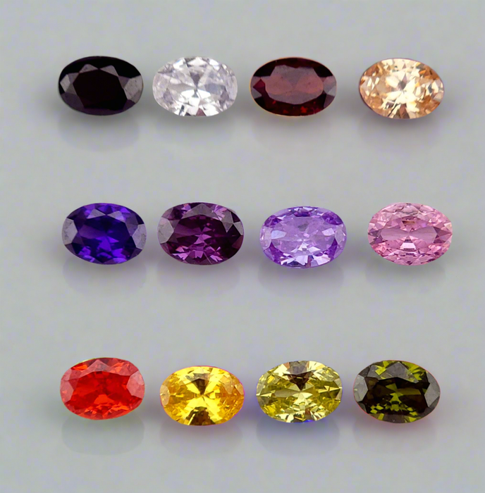 Cubic Zirconia Facets