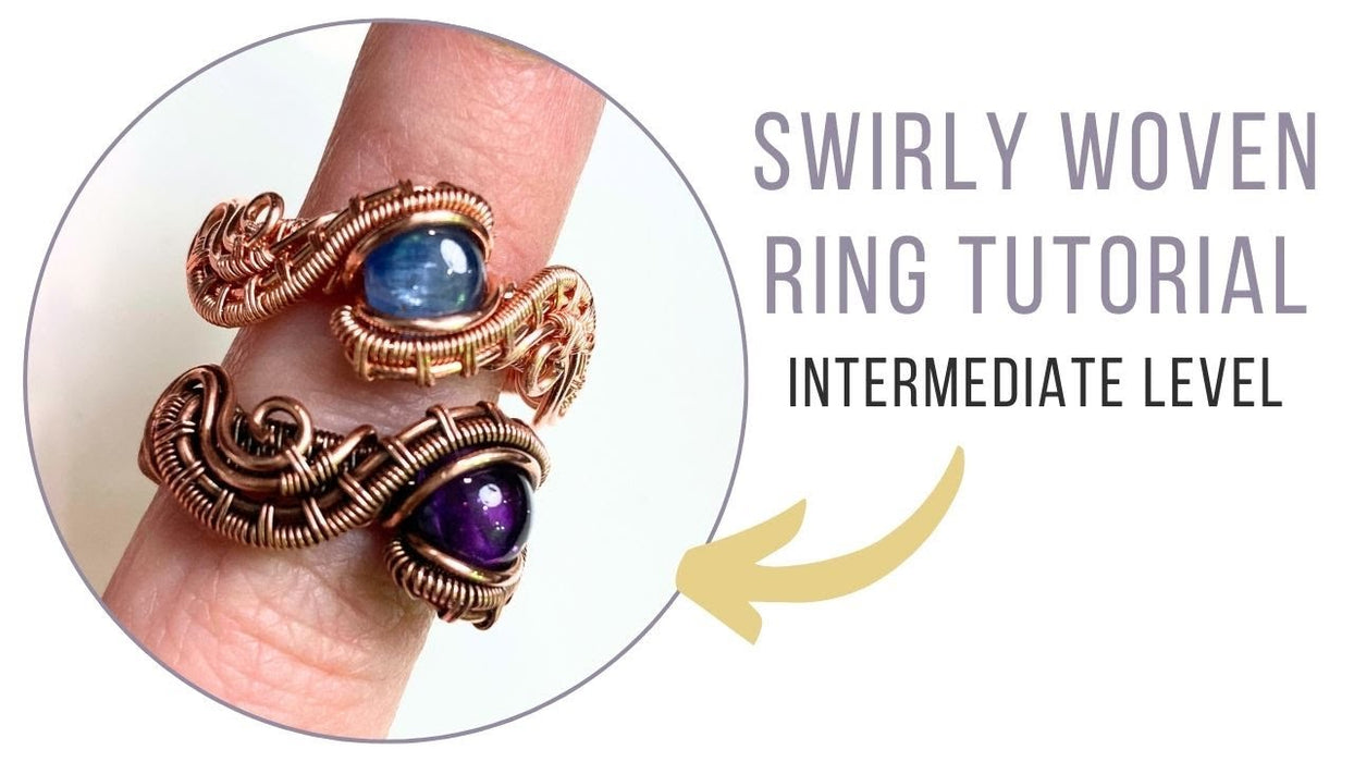 Swirly Woven Ring Tutorial (online)