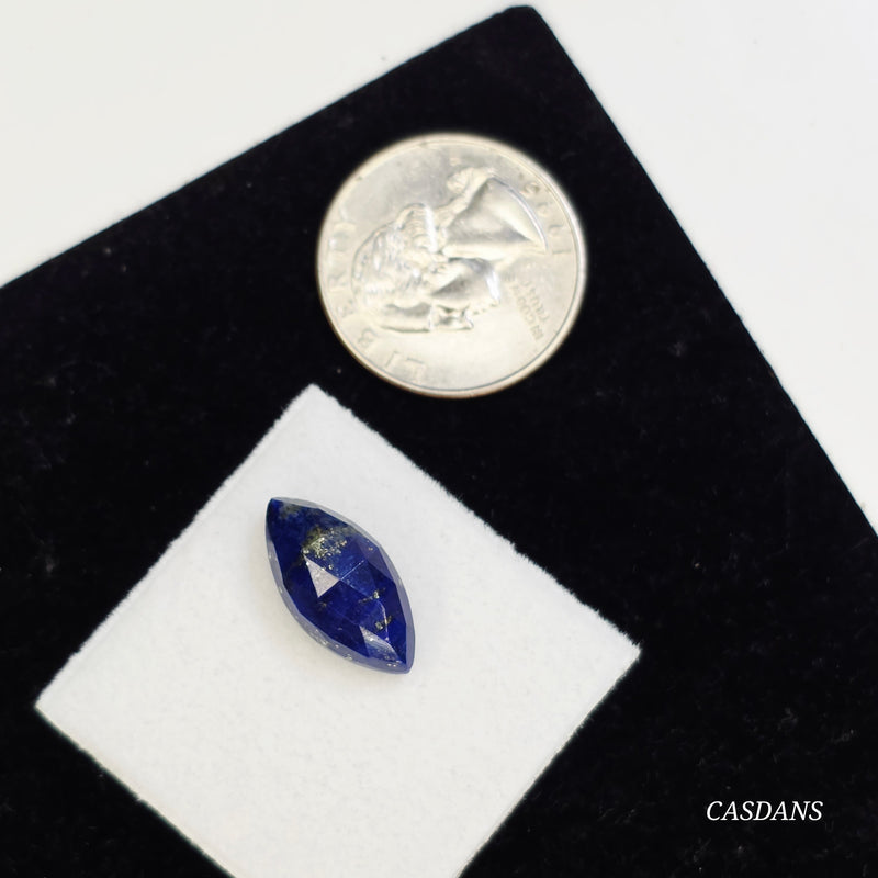 Lapis Lazuli 9x18mm Marquis Rosecut Cabochon