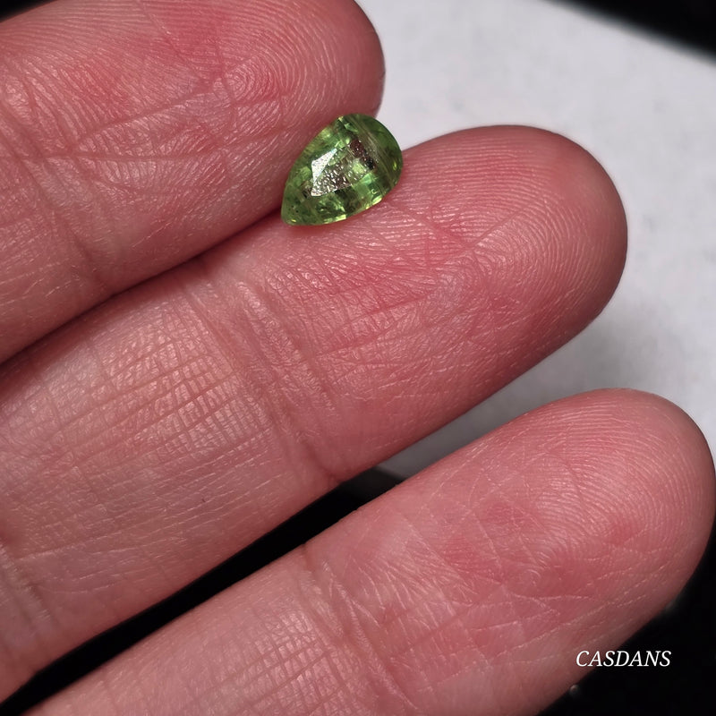 Green Kyanite 5x8mm Pear Facet - Calibrated (1 Piece) (Copy)