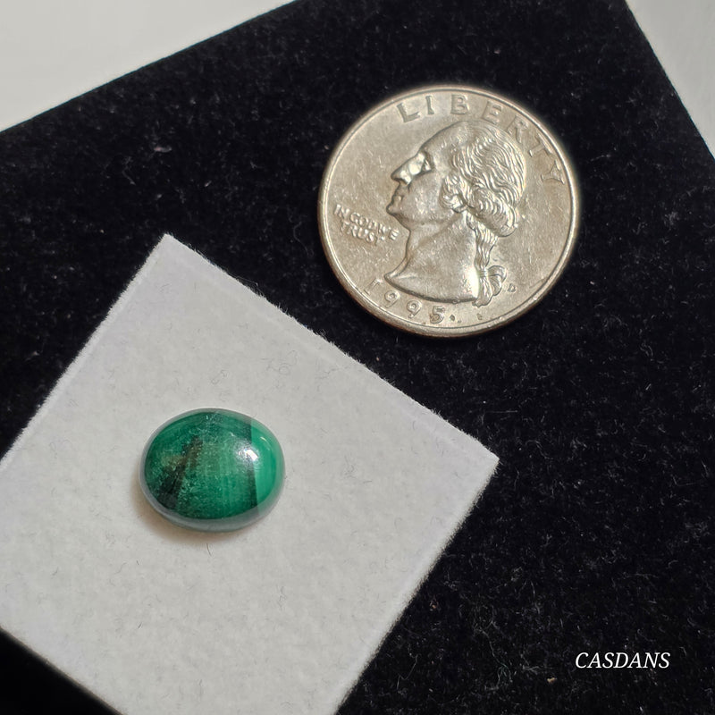 Malachite 10x12mm Oval Cabochon