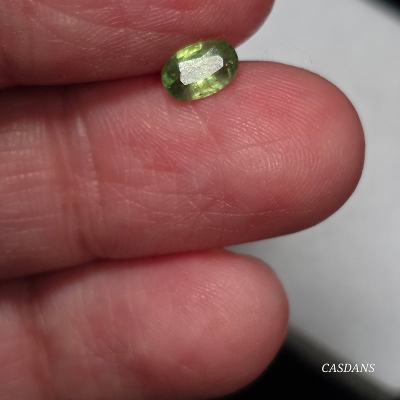 Green Kyanite 4x6mm Oval Facet - Calibrated (1 Piece)