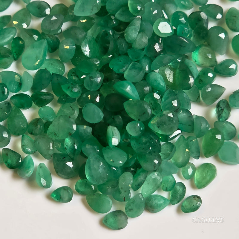 Emerald Facets (10 Piece Parcel)