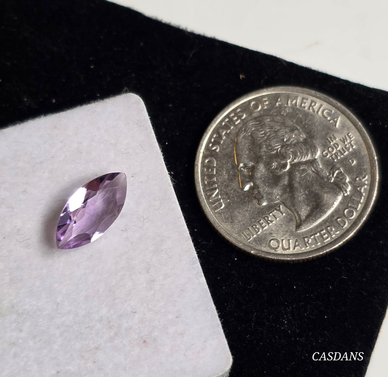 Amethyst 6x12mm Marquis Facet - Calibrated (1 Piece)