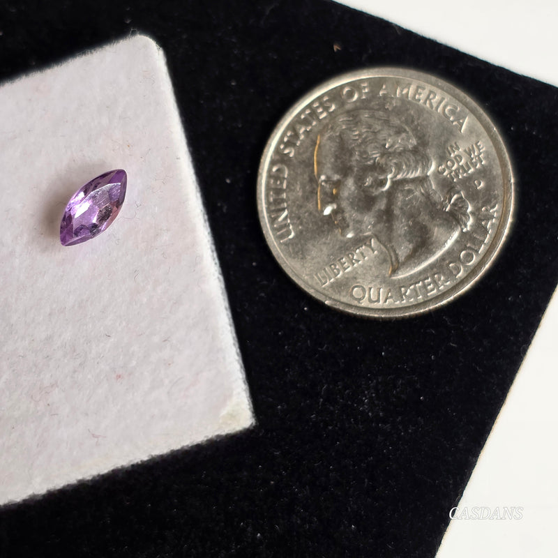 Amethyst 4x8mm Marquis Facet - Calibrated (1 Piece)