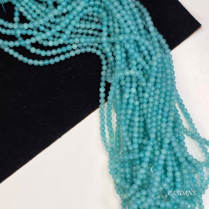 Amazonite 2mm Smooth Round Bead