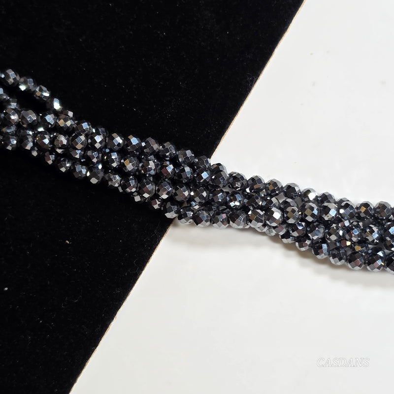 Terahertz 3mm Faceted Round Beads