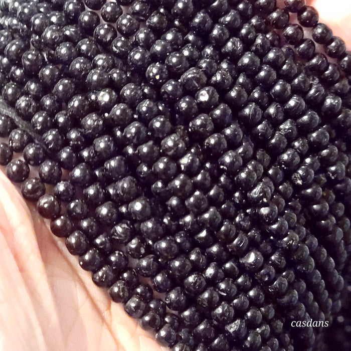 Black Tourmaline Beads