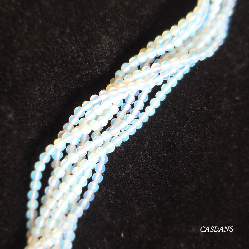 Opalite 2mm Smooth Round Beads