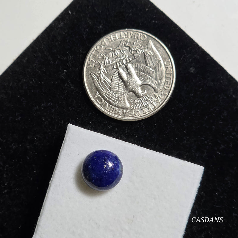 Lapis Lazuli 10mm Round Cabochon (Ring Size)