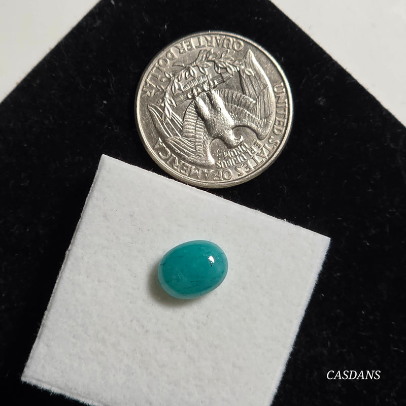 Amazonite 8x10mm Oval Cabochon (Ring Size)