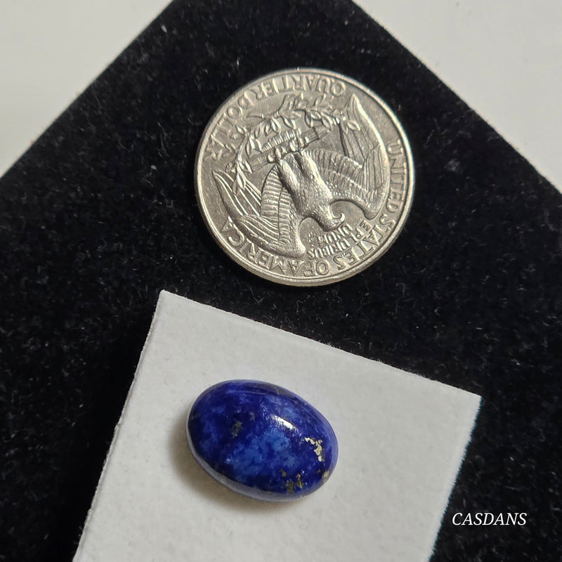 Lapis Lazuli 12x16mm Oval Cabochon (Ring Size)