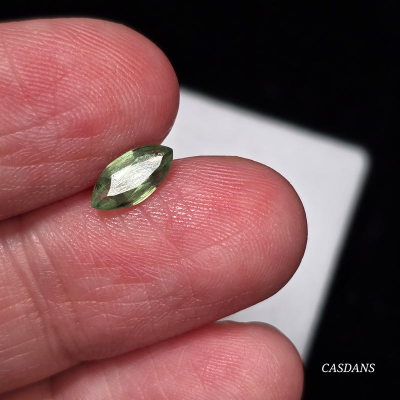 Green Kyanite 4x8mm Marquis Facet - Calibrated (1 Piece)