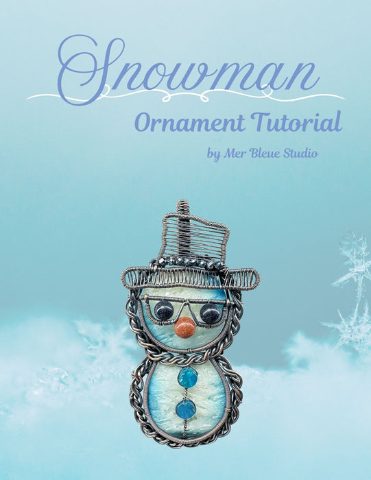 Snowman Ornament Tutorial (online)