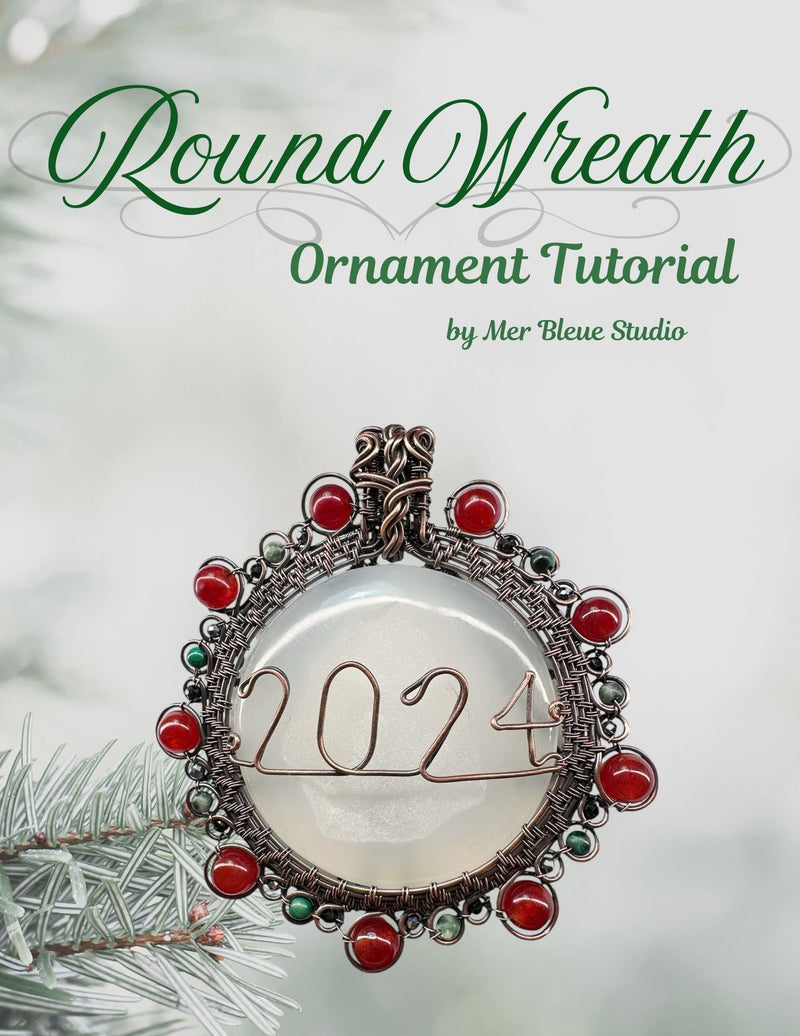 Round Wreath Ornament Tutorial (online)